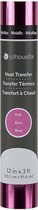 Silhouette Metallic Heat Transfer (Flex) - Pink