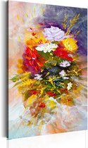 Schilderij - August Flowers.