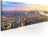Schilderij - New York Panorama.
