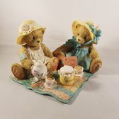 Cherished teddies beeldje freda and tiny