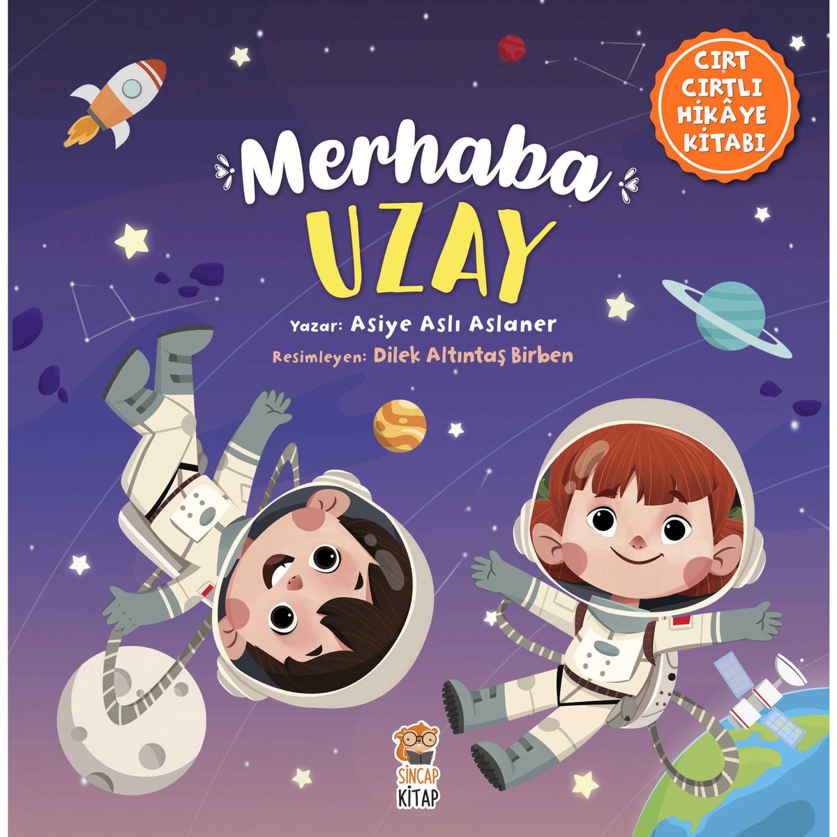 Omslag van Merhaba Uzay - Turkse kinderboeken
