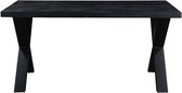 Cod collection black dining table 240x100x78-cmdt240blc
