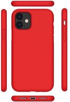 JPM Iphone 12 Red Silicone Case