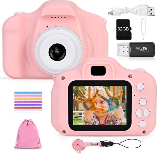 Fotocamera voor Kinderen - SD-kaartcamera - Draagbare Digitale Camera voor Kinderen