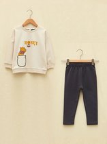 Winnie the pooh tweedelige sweater & broek set baby/peuter jongens organic - Babykleding