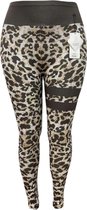 DAMES LEGGING - SPORTLEGGING - HIGH WAIST - PANTER - LUIPAARD PRINT - MAAT M/L (38-40)