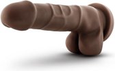 Dr Skin - Dr. Skin - Realistische Dildo Met Zuignap 20 cm - Chocolate - Dildo - Vibrator - Penis - Penispomp - Extender - Buttplug - Sexy - Tril ei - Erotische - Man - Vrouw - Peni