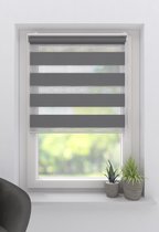 Duo Rolgordijn Splendid Open Lichtdoorlatend Grey 80x180