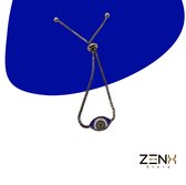 Boze Oog Zilver Plated meer dan 10.000 jaar oud bescherming & Geluksarmband bij ZenXstore