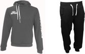 Sporttrui/Sport sweater Hooded/Hoodie, Felpa Smart/Panta Gigi, Eye Sportwear, kleur grijs, maat 5XL *