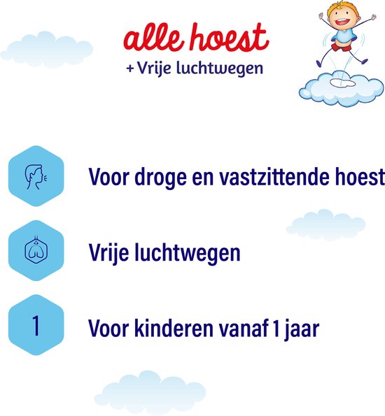 Dampo Kids Alle Hoest - Hoestdrank - Anti-hoestmiddel - 100 ml