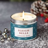 Sleigh Bells Candle in Tin