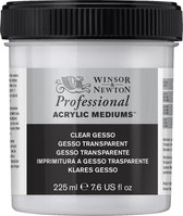 Winsor & Newton Professional Acrylic Medium 225ml Clear Gesso