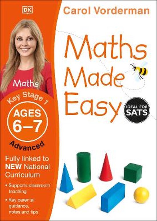 Maths Made Easy KS1 Advanced Ages 6-7, Carol Vorderman | 9781409344773 ...