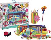 Grafix XXL Craft Case for Enfants - plus de 500 pièces - Hobby Kit - Craft Box | dans un étui de rangement pratique
