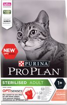 Pro Plan Sterilised Adult Katten Droogvoer - Zalm - 10 kg