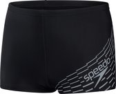 Speedo Medley Logo Aquashort Jongens - Zwart / Grijs - maat 140