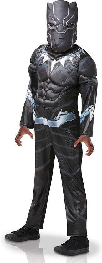Costume de Luxe Black Panther™ pour enfants - Taille 134-140