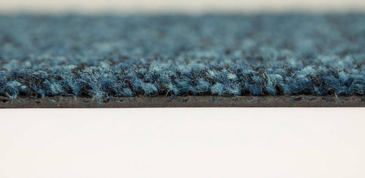 Forbo Coral Brush 5705 Blondi Blue - Droogloopmat - 100 x 100 cm - 9 mm Dik - Op Maat Gesneden
