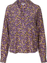 Paarse print blouse Emilee - mbyM - Maat M