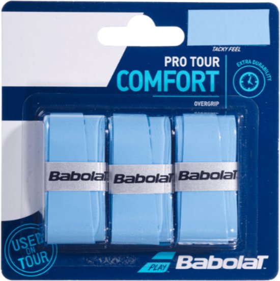 Babolat Pro Tour Comfort Overgrip 3 St. Blauw - Grip