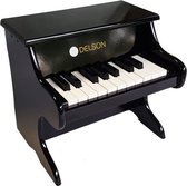 Zwarte kinderpiano Zwart