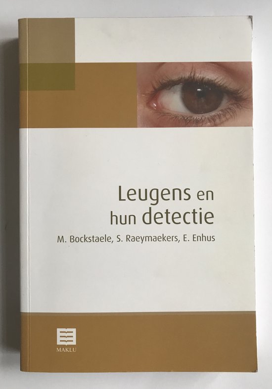 Leugens en hun detectie - cover