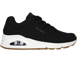 Skechers Uno - Stand On Air - Dames Sneakers - Zwart
