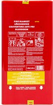 Technosafety Blusdeken - 120 x 180 - Branddeken - Veilig Kamperen - Brandveiligheid