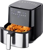 Royal Swiss 1450 Airfryer XXL - Digitale Heteluchtfriteuse - Touch screen - Inhoud 5 Liter - 1450W - Keramische binnenlaag