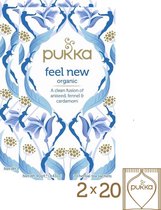Pukka Thee - Feel new - Voordeelverpakking - 2 x 20 zakjes