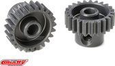Team Corally - 48 DP Motortandwiel - Kort - Hard geanodiseerd AL7075 - 23 Tanden - Motoras dia. 3.17mm