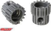 Team Corally - 48 DP Motortandwiel - Kort - Hard geanodiseerd AL7075 - 16 Tanden - Motoras dia. 3.17mm