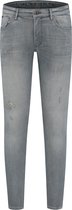 Purewhite - Dylan 823 Distressed Heren Skinny Fit   Jeans  - Blauw - Maat 30
