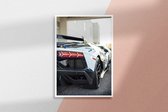 Poster Lambo #2  - 40x50cm - Premium Museumkwaliteit - Uit Eigen Studio HYPED.®