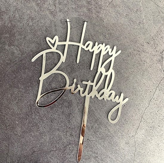 Home Taarten Happy Birthday Taartdecoratie Kaars Kaarttaart Diy Decoratie Feestartikelen kopen vanaf een prijs van 1.35