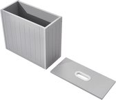 Unever Badkamer Kast - Grijs Kastje - Opslag - Handdoekenkast - Opbergmand - Opbergbox - Opbergkast - Ruim - Houtlook - Modern Design