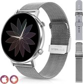 Stenlille Joli Smartwatch – Dames & Heren Horloge – Geschikt voor Apple, Samsung, Huawei, IOS en Android – Activity Tracker – Zilver