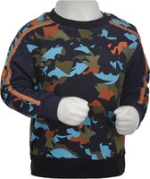 Legends22 Sweater Cas Jr Blue print