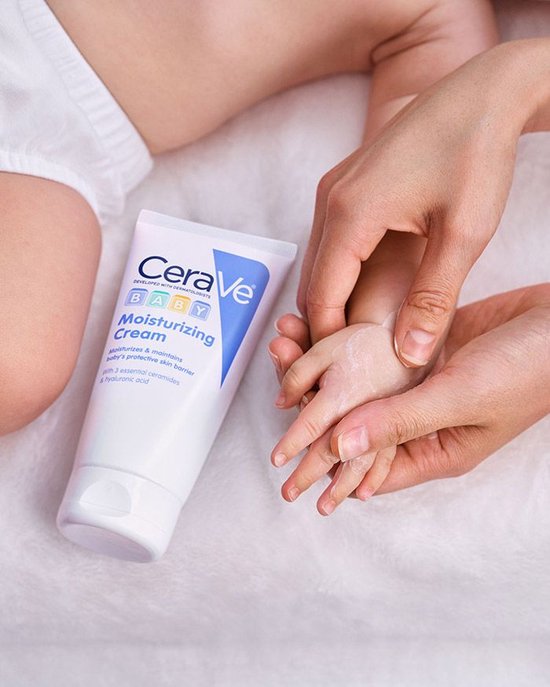 CeraVe Baby Crème - Zachte vochtinbrengende crème met hyaluronzuur - Parabenen en geurvrij - 226g van CeraVe — afbeelding 3