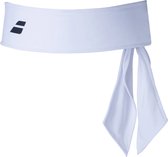 Babolat bandana - hoofdband / headband - wit/wit