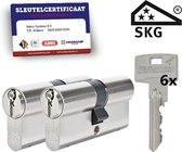 Vitess SKG3 - certificaat cilindersloten - 2 stuks gelijksluitend - 30/30