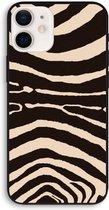 Case Company® - iPhone 12 Pro hoesje - Arizona Zebra - 100% Biologisch Afbreekbaar - Duurzaam - Biodegradable Soft Case - Milieuvriendelijke Print op Achterkant - Zwarte Zijkanten - Beschermi