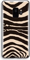 Case Company® - Galaxy S9 hoesje - Arizona Zebra - Soft Case / Cover - Bescherming aan alle Kanten - Zijkanten Transparant - Bescherming Over de Schermrand - Back Cover