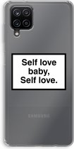 CaseCompany® - Galaxy A12 hoesje - Self love - Soft Case / Cover - Bescherming aan alle Kanten - Zijkanten Transparant - Bescherming Over de Schermrand - Back Cover