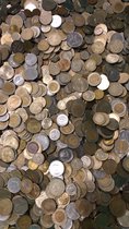 Munten Turkije - Een 1/2 kilo authentieke Turkse munten voor uw verzameling, kunstproject, souvenir of als uniek cadeau. Gevarieerde samenstelling.