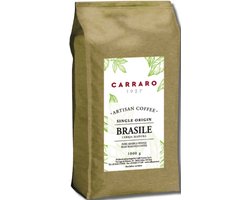 Caffè Carraro - Brazilië 100% Arabica (Single Origin) - Caffè Carraro 1927 - Italiaanse Koffiebonen