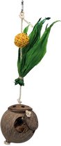 Trixie Hangspeelgoed Vogels Kokosnoot 35 Cm Hout Bruin