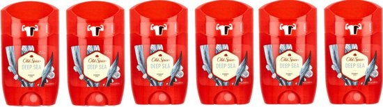 Old Spice Deo Stick - Deodorant Deep Sea - 6x 50 ml - Voordeelverpakking