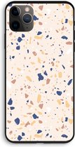 Case Company® - iPhone 11 Pro hoesje - Terrazzo N°23 - 100% Biologisch Afbreekbaar - Duurzaam - Biodegradable Soft Case - Milieuvriendelijke Print op Achterkant - Zwarte Zijkanten - Beschermi